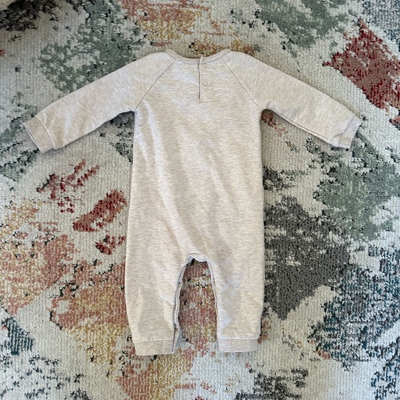 Holiday Time Adorable Reindeer Baby Jumpsuit Romper Cozy One Pc Size 18 Months - Picture 7 of 12